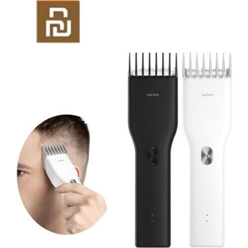 YOUPIN ENCHEN Mens Electric Hair Clippers Clippers Cordless Clippers Adult Razors Professional Trimmers Corner Razor Hairdresse