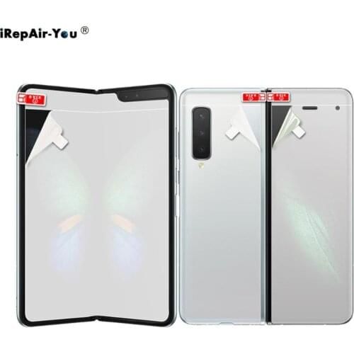 1 Set 9D Memory Soft TPU Hydrogel Flexible Film For Samsung Galaxy Fold 4.6 7.3" Front and Back Nano Full Cover Screen Protector