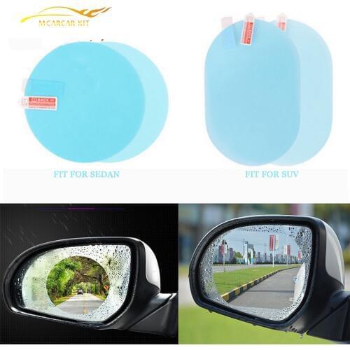 Car Rearview Mirror Rainproof Film Rear View Mirror Nano Coating Transparent Protective Anti Fog Window Clear Waterproof On Sale