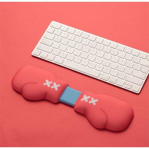 Original cute comfortable soft slow rebound boxing gloves mechanical keyboard mouse protect elbow pad hand rest wrist brace J06