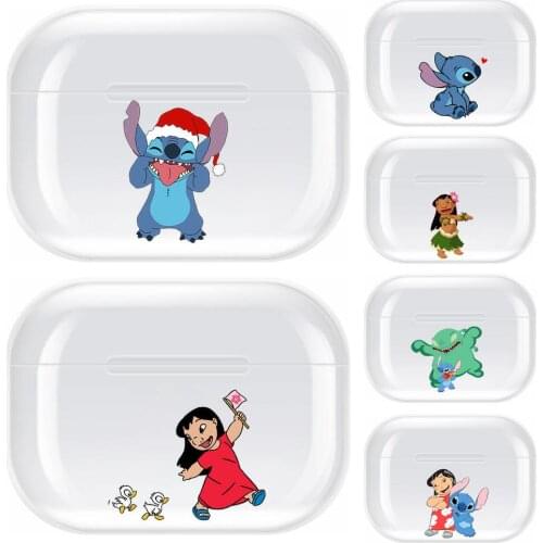 Disney Transparent TPU Case For Airpods Pro 3 Case Silicone Headphone Accessories Air Pods 3 Apple Protective