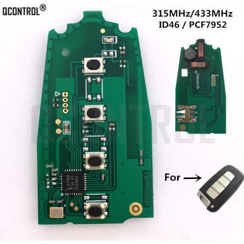 QCONTROL Car Remote Smart Key Electronic Circuit Board For KIA Soul Sportage Sorento Mohave K2 K5 Rio Optima Forte Cerato