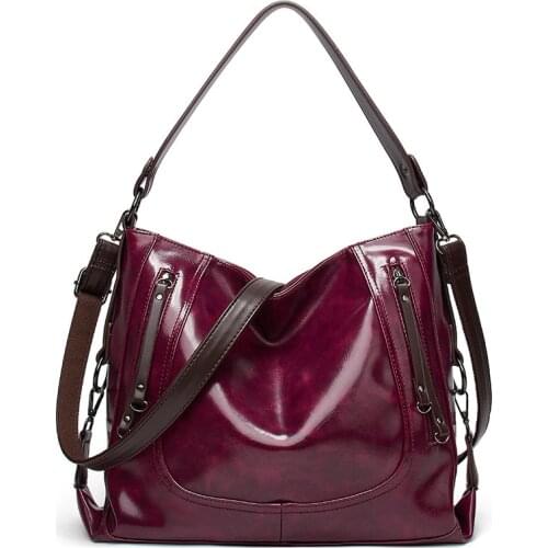 Luxury Tassel Leather Womens Messenger bags Handbag Brand High quality Split Leather Tote Female Shoulder Crossbody bag 2021