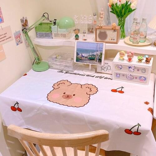Cute Tablecloth Home Kitchen Table Decor Chic Picnic Cover computer tablecloth home decoration