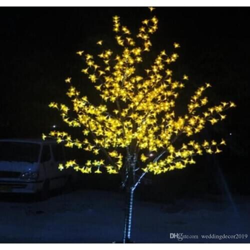 Led Cherry Blossom 1152LEDs Tree Light Night Lights Table Lamp 2m Black Branches Lighting Christmas Party Wedding LED Lights