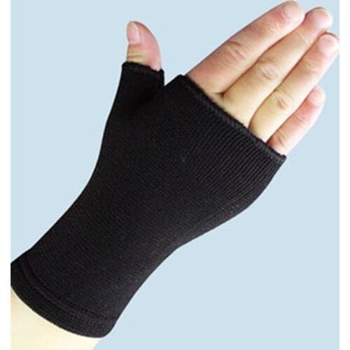 1 Pair Winter Ladies Gloves Warmer Knitted Fingerless Female Wrist Mitten Solid Color Gloves Femme Accessories