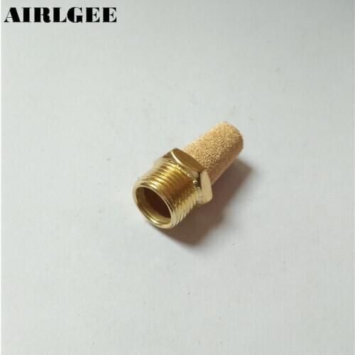 3/8" Thread Sintered Bronze Pneumatic Air Exhaust Silencer Muffler