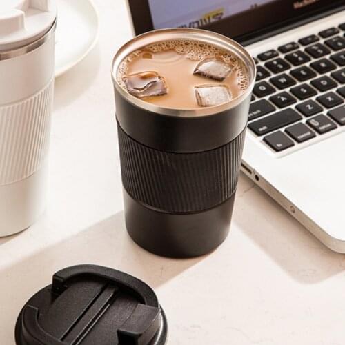 69HF Stainless Steel Coffee Cup Insulation Car Water Cup Insulated Thermos Bottle