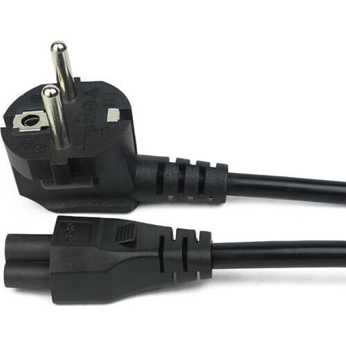 AC 1.2 M EU US and US plug Universal laptop charger plug power adapter cord cable for PC