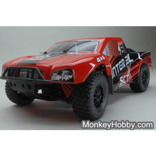 DHK 8331 R Hunter BL 1:10 Scale 4WD Short Couse Brushless Truck, W/ 2.4GHz Transmitter RTR