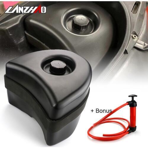 5L Motorcycle Seat Bucket 120-140KM Endurance External Fuel Tank Oil Drum for Piaggio Vespa GTS 125 250 300 2017 2018 2019