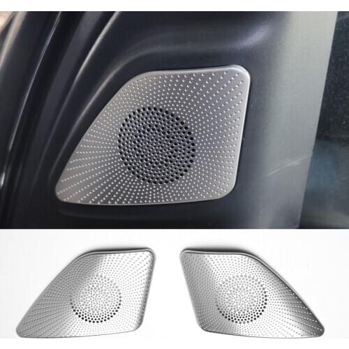 Interior Inner side mirror audio sound decorative molding cover trim for Volvo S80 XC70 II 2nd generation 2007-2016 year