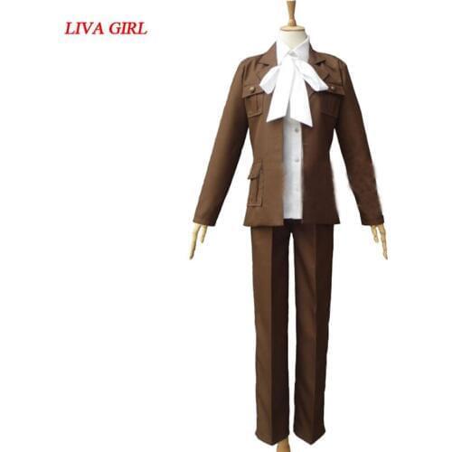 Hetalia Iceland Cosplay costume Custom Made