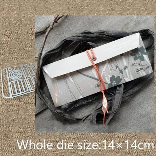 XLDesign Craft Metal Cutting Dies stencil mold Envelope Set decoration scrapbook Album Paper Card Craft Embossing die cuts