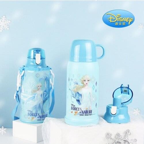 Frozen Cute Water Bottle Hydro Flask Vacuum Flasks & Thermoses 12-24 Hours Childrens Gift Cup Outdoor Travel Disney Thermos