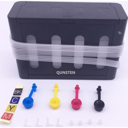 4 Color 100ML Luxury DIY Universal Similar Original CISS Ink Tank Parts Compatible For Epson Canon HP Brother Inkjet Printer