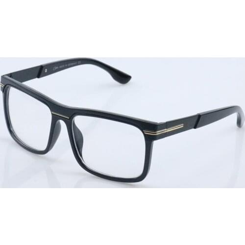 KAPELUS New listing black transparent sunglasses vintage flat mirror square transparent glasses