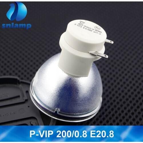 Original High Quality P-VIP 200/0.8 E20.8 For Osram Projector Lamp Bulb For ACER BenQ Optoma Projectors P-VIP 200W 0.8 E20.8
