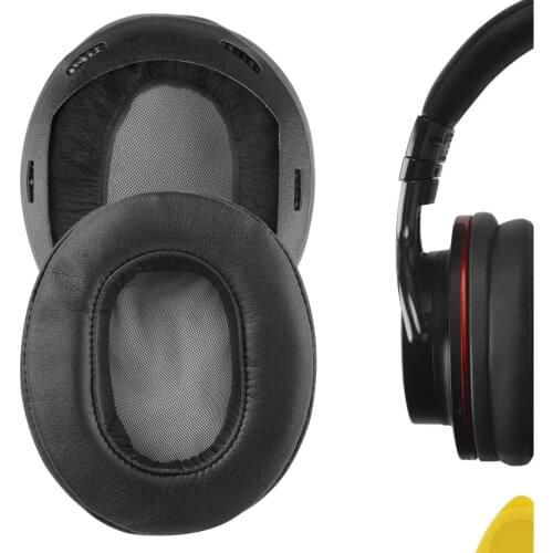 QuickFit Protein Leather Replacement Ear Pads for Sony MDR-1A, MDR-1ADAC Headphones Earpads, Headset Ear Cushion Repair Parts