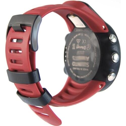 FOR SUUNTO Ambit 2R 2S 3s 24mm Men Watchs Waterproof Rubber Strap Watchband black color Buckle