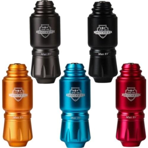 Rocket Tattoo Pen Rotary Machine Powerful Machine Japan Motor RCA Cord Cartridge Needles Machine Tattoo Supply For Tattoo Artist