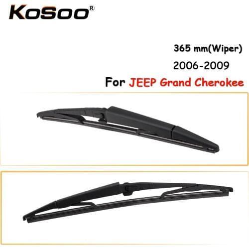 KOSOO Auto Rear Car Wiper Blade For JEEP Grand Cherokee,365mm 2006-2009 Rear Windshield Wiper Blades Arm,Car Accessories Styling