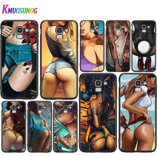 Summer Sexy Girl Bikini For Samsung Galaxy J2 J3 J4 Core J5 J6 J7 J8 Prime duo Plus 2018 2017 2016 Silicone Phone Cover
