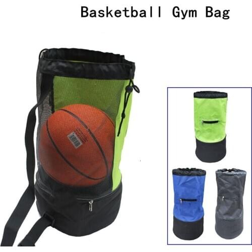 Sports Bag Fitness Basketball Storage Bag Gym Shoulder Training Football Basketball Volleyball Backpack Large Capacity 3color