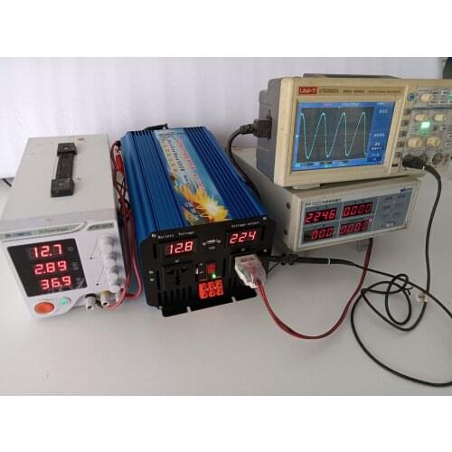 Inverter 12V 220V Intelligent Voltage transformer 5KW Pure Sine Wave Solar Power Inverter 12V To 220V 5000W