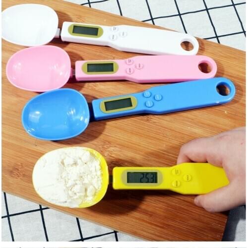 Whilesale Factory direct sale 0.1g electronic spoon scale baking scale food weighing milk powder weighing kitchen weighing 500g