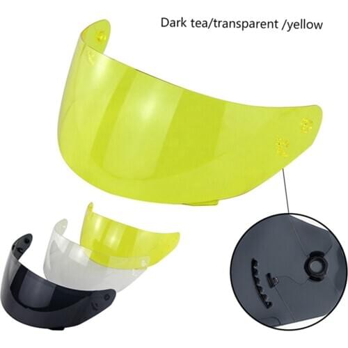 29 x 13cm Motorcycle Motocross Helmet Shield, Anti-Scratch for FF352 Helmet UV rays protection