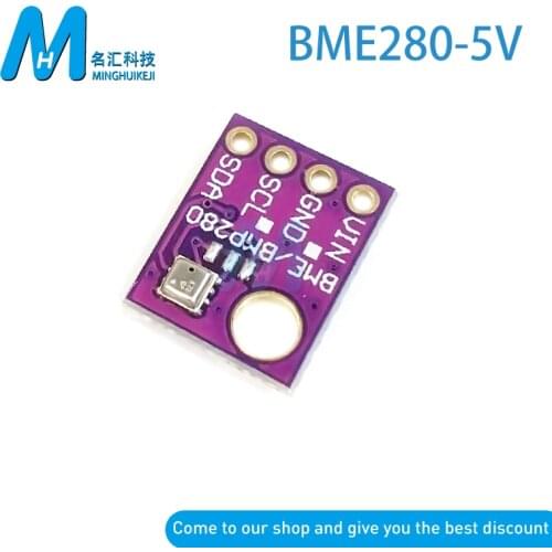 1PCS NEW BME280 5V BME280-5V BME 280 5V Digital Module Temperature Barometric Pressure Sensor Module For Arduino