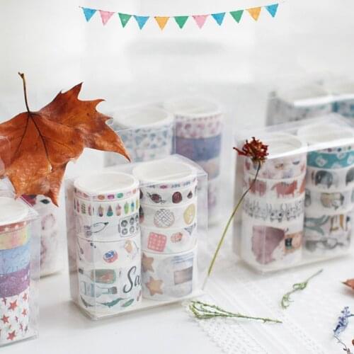 10 Rolls/set Fantasy Series Washi Tape Decorative Srapbooking Stickers Masking Tape for DIY Album Planner Diary