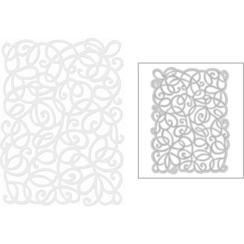 2020 New Lace Metal Cutting Dies and Background Debossing Die Cut Scrapbooking For Crafts Card Making no Stamps Sets