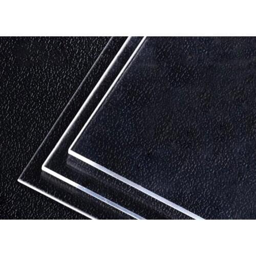 2pcs 400*400*3mm Acrylic Plate Transparent Glass Building Model Material Diy Handmade