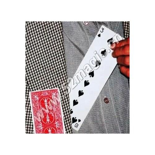 Free Shipping 2 Pcs/Lot The Long Card Trick,Mentalism,Illusions,Card Magic Props ,Stage Magic,Close Up Magic,Fun,Joke,Toys