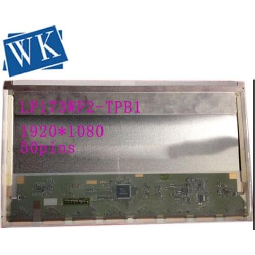 Free Shipping LP173WF2-TPB1 LP173WF2 TPB1 LP173WF2 TPA1 17.3''inch FHD 3D Laptop LCD Screen EDP 50 Pins 1920*1080