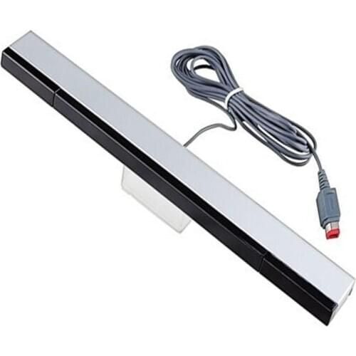 EastVita1Pcs Wired Infrared IR Signal Ray Motion Sensor Bar/Receiver For U Nintend Wii PC Simulator Sensor Move Player