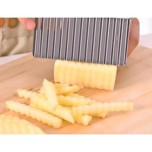 Multifunctional shredded potato wave knife silk cutter kitchen artifact potato shredder French fries choppe