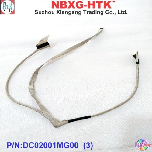 NEW ORIGINAL LCD CABLE FOR DELL INSPIRON 15R 3521 3537 5521 V2521D 5535 5537 DR1KW VAW00 LCD LVDS CABLE DC02001MG00 CN-0DR1KW
