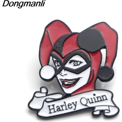 P3768 Dongmanli Fashion Clown Metal Enamel Brooches and Pins for Lapel Pin Backpack Badge Gifts Collar Jewelry