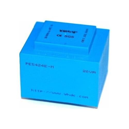 YHDC PE5424E-M Power 20VA Input Voltage 110V Output 12V Encapsulated transformer PCB Welding isolation transformer