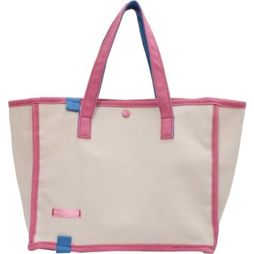 Women Street Time Simple Handbags Canvas Durable Bags Outdoor Accessories Storage Bags