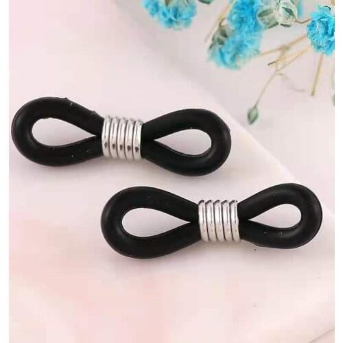 1000PCS Non-Slip Silicone Sunglasses Connector Rubber Ring Glasses Buckle Lens Support DIY Jewelry Manufacturing Accessories