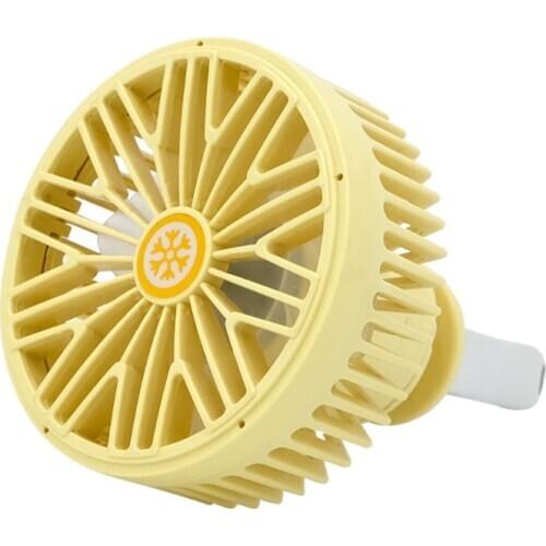 3 Speed Car USB Fan For Car Air Vent Mounted Car Auto Cooler Cooling Air Fan For Sedan SUV Auto Vehicles With LED Light