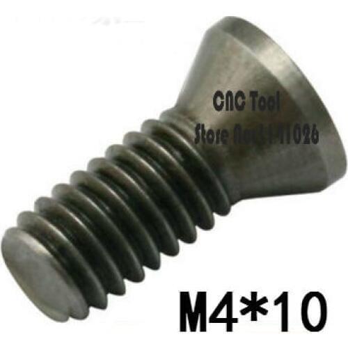 50pcs M4.0*10mm CNC lathe tool spare screws Torx screws ,Insert Torx Screw for Replaces Carbide Inserts lathe accessories