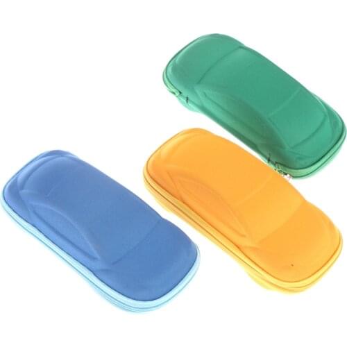Children Car Shaped Glasses Case Cute Glasses Strage Bag Box Cases Kids Sunglasses Cases Automobile Styling Box