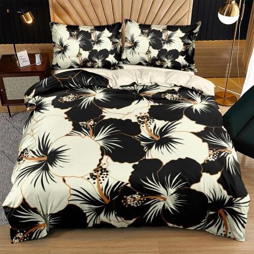 Bohemian Pattern Bedding Set Floral Themes Duvet Cover Set King Quilt Covers Pillowcases Double Single Full 200x200 Bed Linens