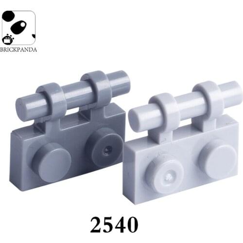 MOC Building Blocks Technical Part 2540 1x2 Special Shaped Board With Handle On One Side Brick Parts Kids Brain Game Toys Gifts