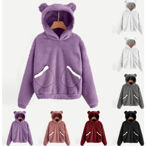 Женские флисовые толстовки MUQGEW China At AliExpress